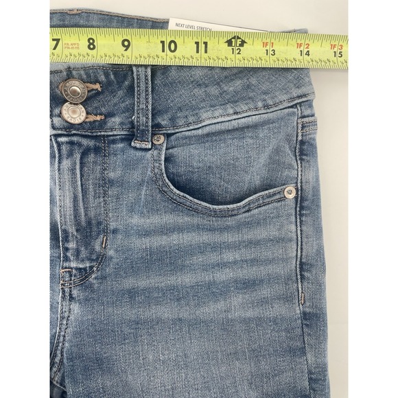 American Eagle Womens Size 6 Short Artist Crop Classic MedNext Level Stretch NWT - Picture 5 of 10